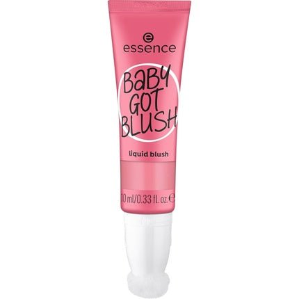essence BABY GOT BLUSH Liquid Blush Nr. 10 Pink Express Result Quick Drying Natural Vegan Oil - Free Paraben - Free Microplastic - Free 10ml - Maison des fragrances