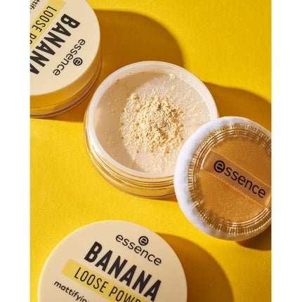 Essence Banana Loose Powder Yellow Mattifying Fixing Colour Correcting Translucent Matte Vegan Oil - Free Perfume Alcohol - Free 6g - Maison des fragrances