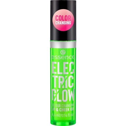 Essence Electric Glow Colour Changing Lip & Cheek Oil - Transparent - Maison des fragrances