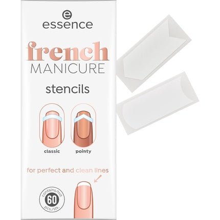 Essence French Manicure Stencils 60pcs - Maison des fragrances