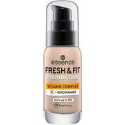 Essence Fresh & Fit Foundation 10 Ivory Fluid Makeup 30ml - Maison des fragrances