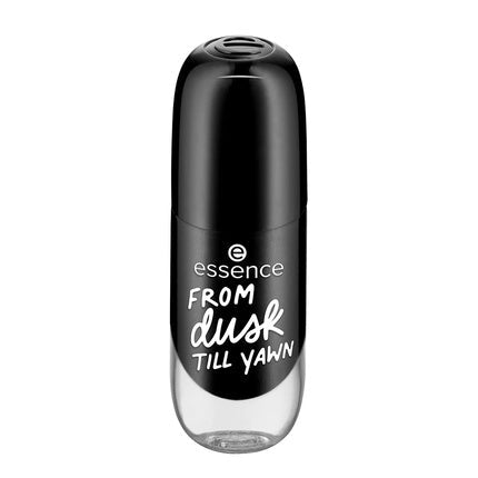 Essence Gel Nail Colour Gellack Nr. 46 From Dusk Till Yawn Black 8ml - Maison des fragrances