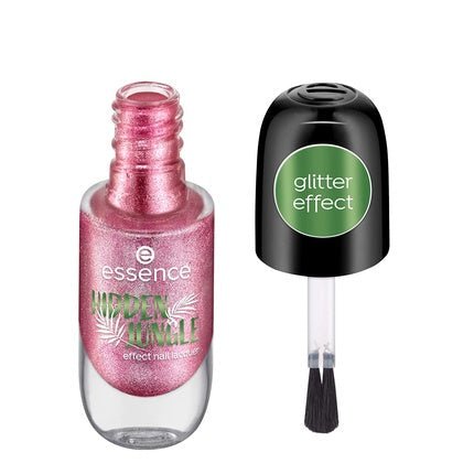 Essence Hidden Jungle effect nail polish 8ml 04 Pink Mystery - Maison des fragrances