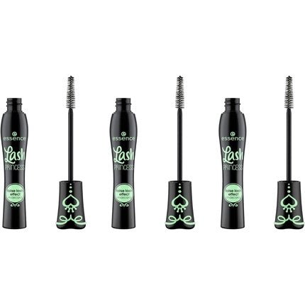 Essence Lash Princess False Lash Effect Mascara Black Swing Defining Extensive Volume - Shaping Vegan Perfume - Free 12ml - Pack of 3 - Maison des fragrances