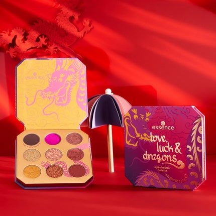 Essence Love, Luck & Dragons Eyeshadow Palette 9 Colors - Maison des fragrances