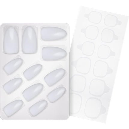 Essence Nails in Style Nail Art Design 15 Keep It Basic White Intense Color Glossy - Pack of 12 - Maison des fragrances
