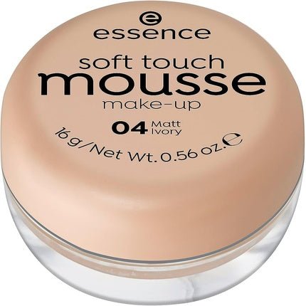 Essence Soft Touch Mousse Makeup Foundation 04 Matt Ivory 16g - Maison des fragrances