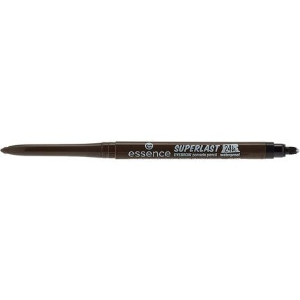 Essence Superlast 24h waterproof eyebrow pencil 40: Cool brown 0.31g - Maison des fragrances