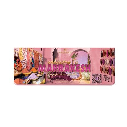 Essence Welcome to Marrakesh Eyeshadow Palette 12 Colors Intense Metallic Matte Vegan - Maison des fragrances