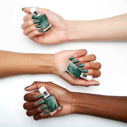Essie Gel - Like Nail Polish Lasts Up To 15 Days with Flex.e Gel Technology No Chipping Glass - Like Shine Vegan Formula Gel Couture 548 In - Vest In Style 13.5ml - Maison des fragrances