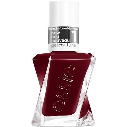 Essie Long - Lasting Nail Polish with Glossy Finish Gel Couture Color No. 360 Spiked with Style Dark Red 13.5ml - Maison des fragrances