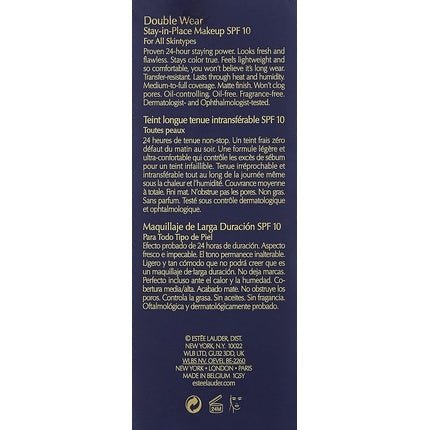 Estee Lauder Double Wear Stay In Place Makeup SPF 10 1W1 Bone 30ml - Maison des fragrances