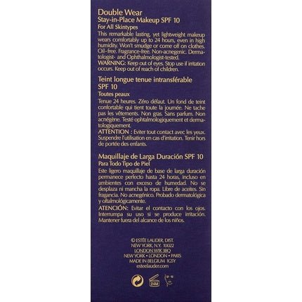 Estee Lauder Double Wear Stay - in - Place Makeup SPF 10 Foundation 1 Fl Oz - Maison des fragrances