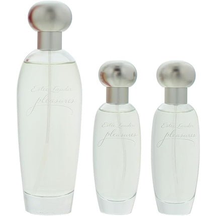 Estée Lauder Pleasures 3 Piece Gift Set: Eau de Parfum 100ml - Eau de Parfum 30ml - Maison des fragrances