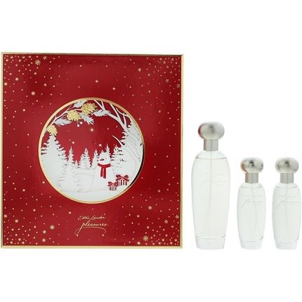 Estée Lauder Pleasures 3 Piece Gift Set: Eau de Parfum 100ml - Eau de Parfum 30ml - Maison des fragrances