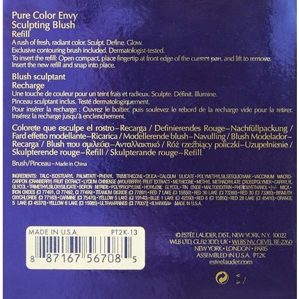 Estée Lauder Pure Color Envy Sculpting Blush Refill 140 Alluring Rose 7g - Maison des fragrances