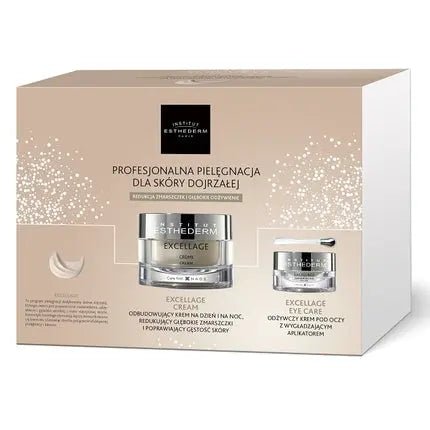 Esthederm Excellage Christmas Set 2024 - Cream 50 Ml And Eye Care 15 Ml - Maison des fragrances