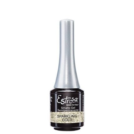 Estrosa Mini Sparkling Gold Glitter Nail Polish/Gel - Maison des fragrances