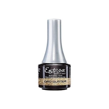 Estrosa Nail Polish/Gel Mini Gold Glitter - Maison des fragrances