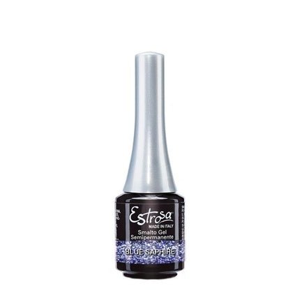 ESTROSA Semi - Permanent Glitter Blue Gel Nail Polish Sapphire Chrome - Maison des fragrances