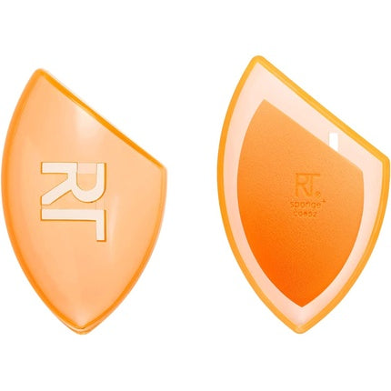 Real Techniques Limited Edition Miracle Complexion Sponge & Case Ornament for a Natural Streak Free Foundation Finish - Orange