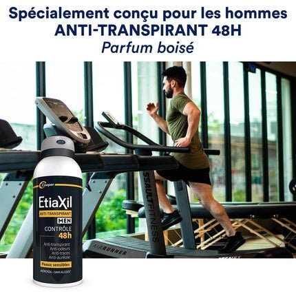 Etiaxil Deodorant Anti-Perspirant 48h Control Aerosol Déodorant (Déo) Homme 150ml - Maison des fragrances
