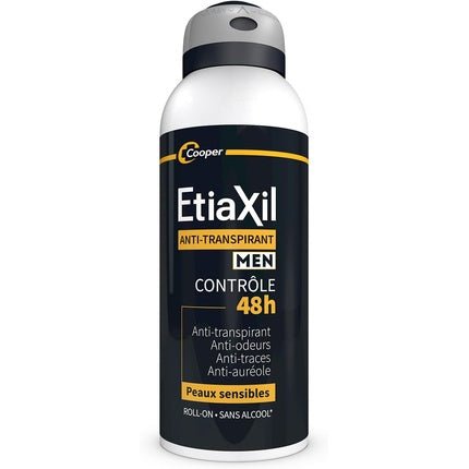 Etiaxil Deodorant Anti-Perspirant 48h Control Aerosol - Pack of 2 Déodorant (Déo) Homme 150ml - Maison des fragrances