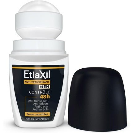 Etiaxil Deodorant Anti - Perspirant Control 48h Roll - On - Pack of 2 Déodorant (Déo) Homme 50ml - Maison des fragrances