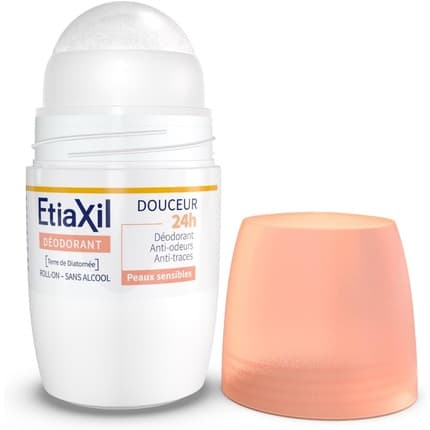 Etiaxil Gentle Deodorant 48h Roll-On - Pack of 2 Déodorant (Déo) Mixte 50ml - Maison des fragrances