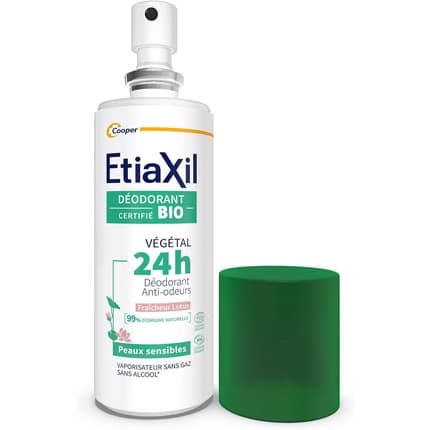 Etiaxil Vegetable Deodorant 24h Organic - Pack of 2 Déodorant (Déo) Mixte 100ml - Maison des fragrances
