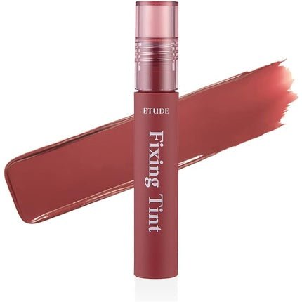 Etude House Fixing Tint 06 Soft Walnut 4g Long Lasting High Pigmented Liquid Lipstick Lip Stain Waterproof Lightweight Matte Finish Full Coverage - Maison des fragrances