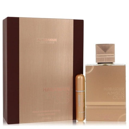 Al-Haramain Amber Oud Gold Edition Extreme Coffret 6.7 oz, 1oz équivaut à 30ml 6.7 Pure Parfum Al-Haramain