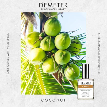 Demeter Coconut Cologne and Eau de Cologne (EDC) Femme 30ml