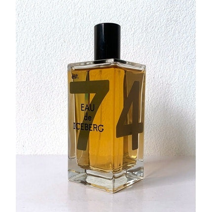 Eau de Iceberg 74 Amber  Pour Homme Eau de toilette  Spray 100ml Pour Homme Iceberg