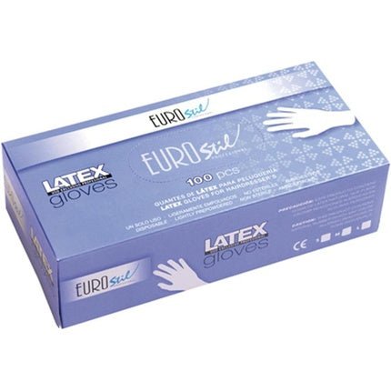Eurostil Latex Gloves White Large - Maison des fragrances