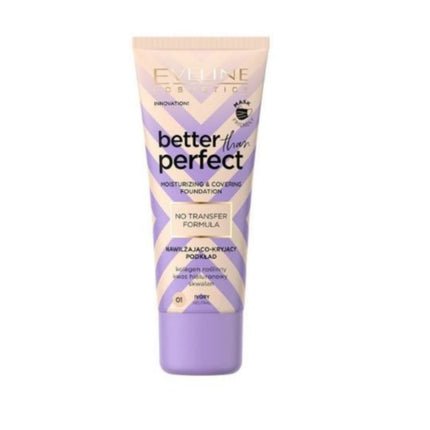 Eveline Better Than Perfect Moisturizing And Concealing Foundation 01 Ivory 30ml - Maison des fragrances