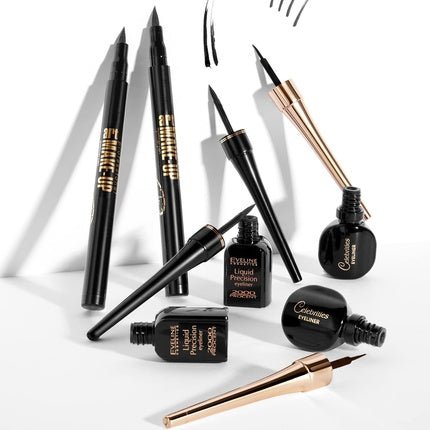 Eveline Celebrities Waterproof Eyeliner Pencil For Eyes In Brown - Maison des fragrances