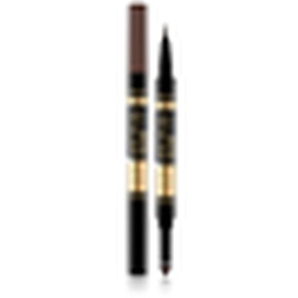 Eveline Cosmetics Brow Art Duo 2 - In - 1 Brow Pen and Powder - Dark - Maison des fragrances
