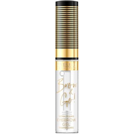 Eveline Cosmetics Brow&Go! Strong Brow Gel for Fixing and Nurturing Eyebrows 6ml Transparent - Maison des fragrances