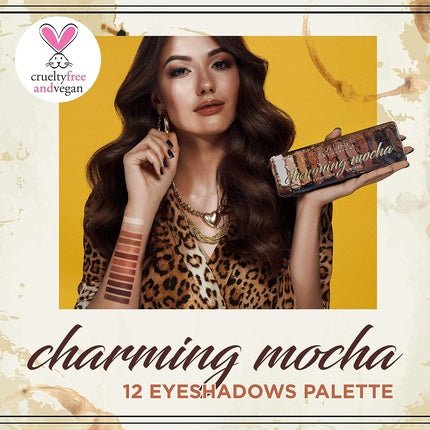 Eveline Cosmetics Charming Mocha 12 - Shade Eyeshadow Palette - Captivating Coffee - Maison des fragrances