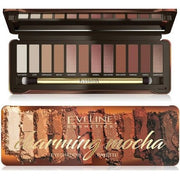 Eveline Cosmetics Charming Mocha 12 - Shade Eyeshadow Palette - Captivating Coffee - Maison des fragrances