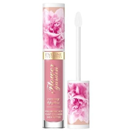 Eveline Cosmetics Flower Garden Creamy Lipgloss No. 01 Nourishing Vegan - Maison des fragrances