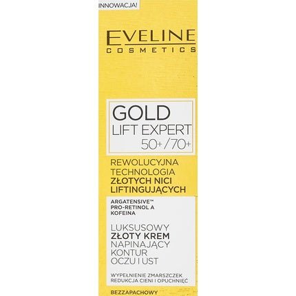 Eveline Cosmetics Gold Lift Expert Eye/Lip Cream 15ml - Maison des fragrances