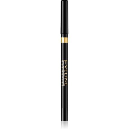 Eveline Cosmetics Waterproof Eyeliner Pencil Long Lasting Formula - Black - Maison des fragrances