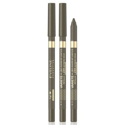 Eveline Cosmetics Waterproof Gel Eye Pencil 11 Khaki - Maison des fragrances