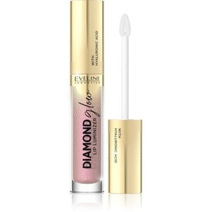 Eveline Diamond Glow Lip Luminizer Lip Gloss With Hyaluronic Acid 08 4ml - Maison des fragrances