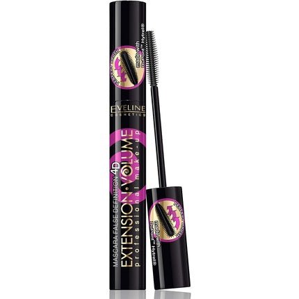 Eveline Extension 4d Extreme Volume Mascara - Black, 10ml - Maison des fragrances
