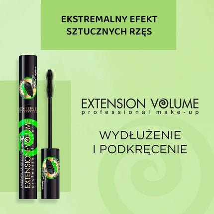 Eveline Extension Volume Waterproof Mascara - 10ml - Maison des fragrances