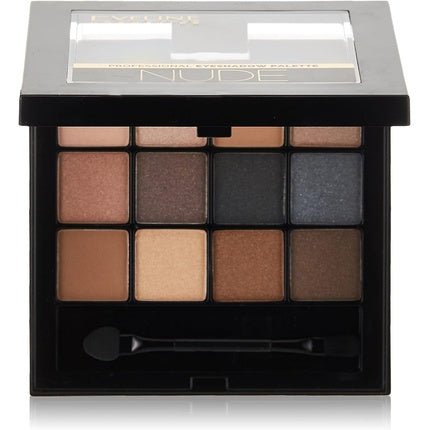 Eveline Eye Shadow Palette All In One Nude Satin and Soft Shadows 12g - Maison des fragrances
