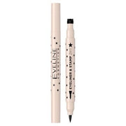 Eveline Eyeliner & Stamp In Pencil 2 In 1 02 Star - Perfect For Eye Makeup - Maison des fragrances